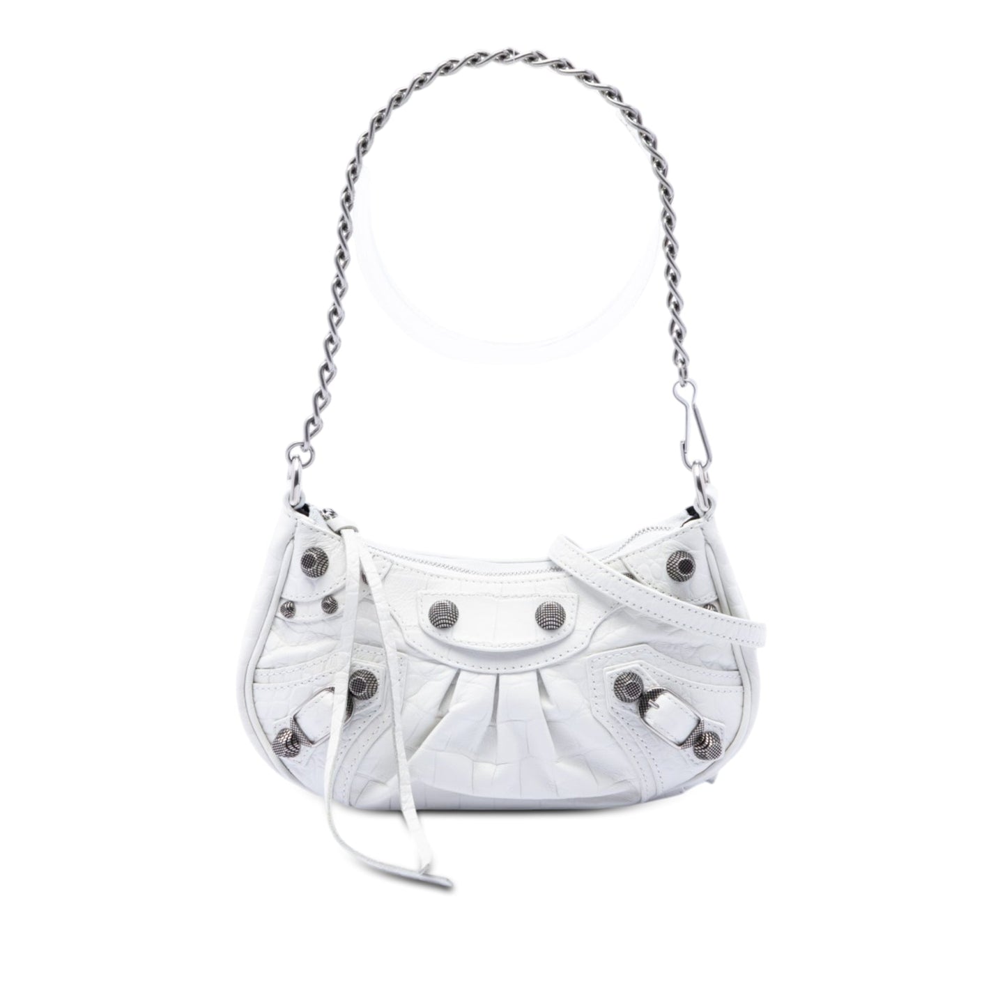 Balenciaga Mini Embossed Leather Motocross Le Cagole