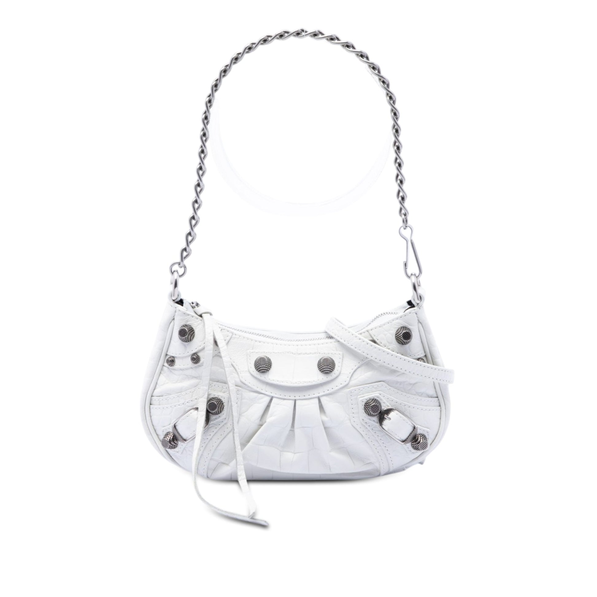 Balenciaga Mini Embossed Leather Motocross Le Cagole