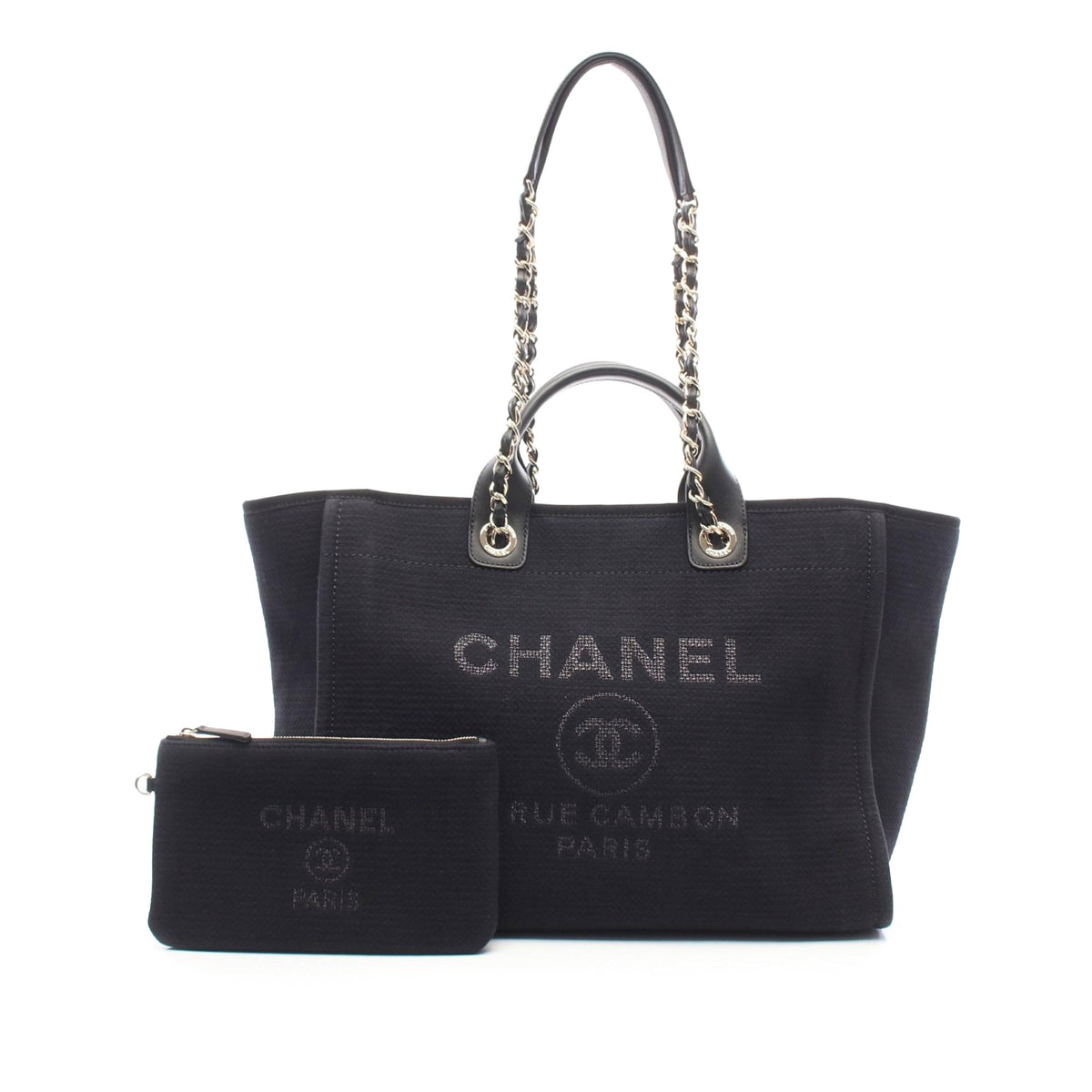 Chanel Medium Canvas Deauville Tote