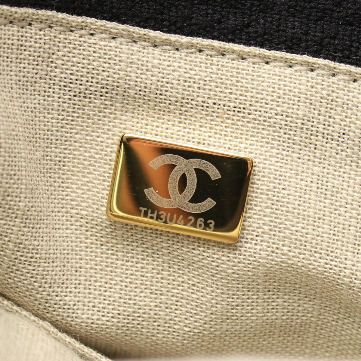 Chanel Medium Canvas Deauville Tote