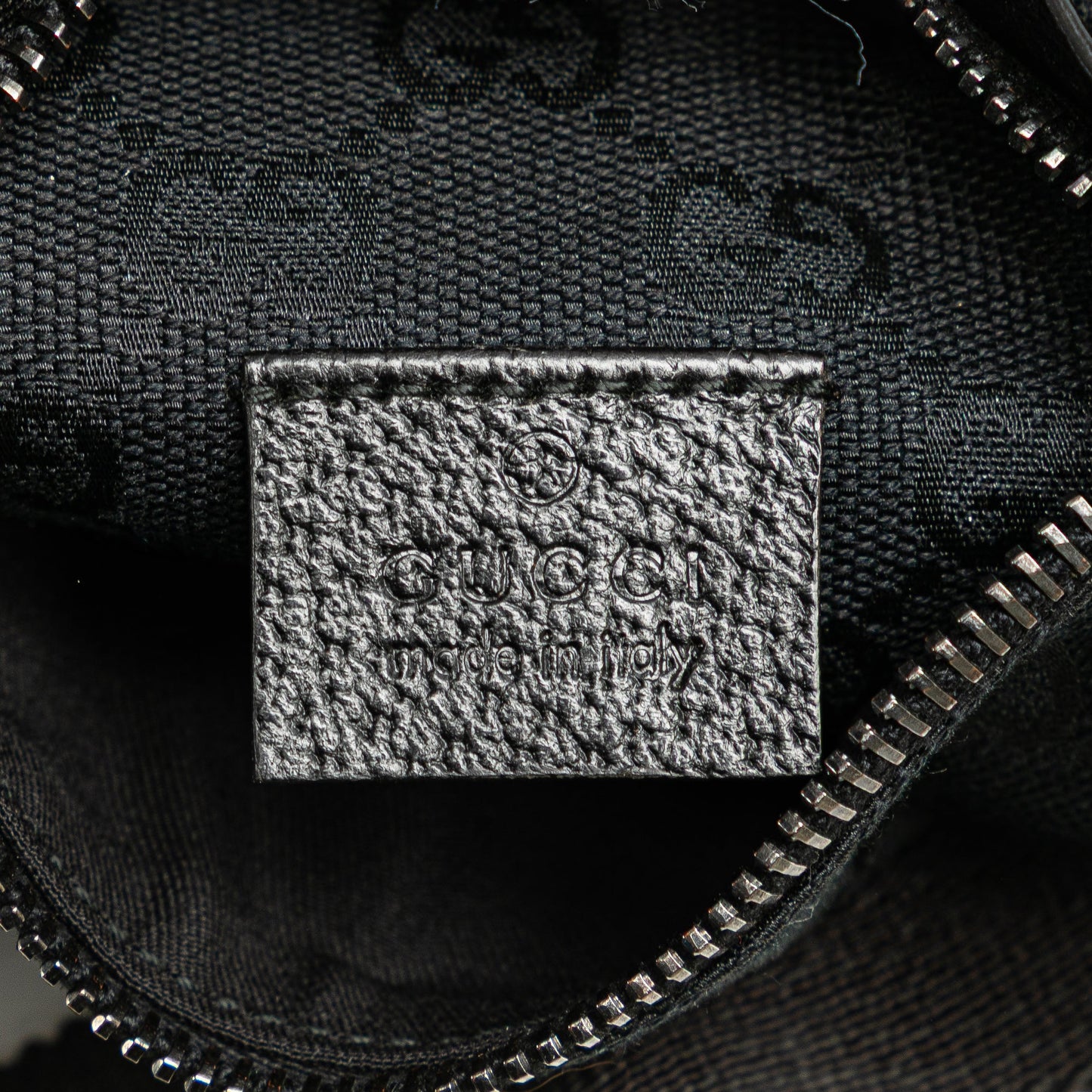 Gucci GG Canvas Double Pocket Belt Bag
