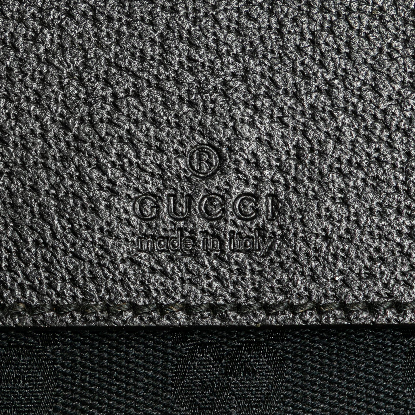 Gucci GG Canvas Double Pocket Belt Bag