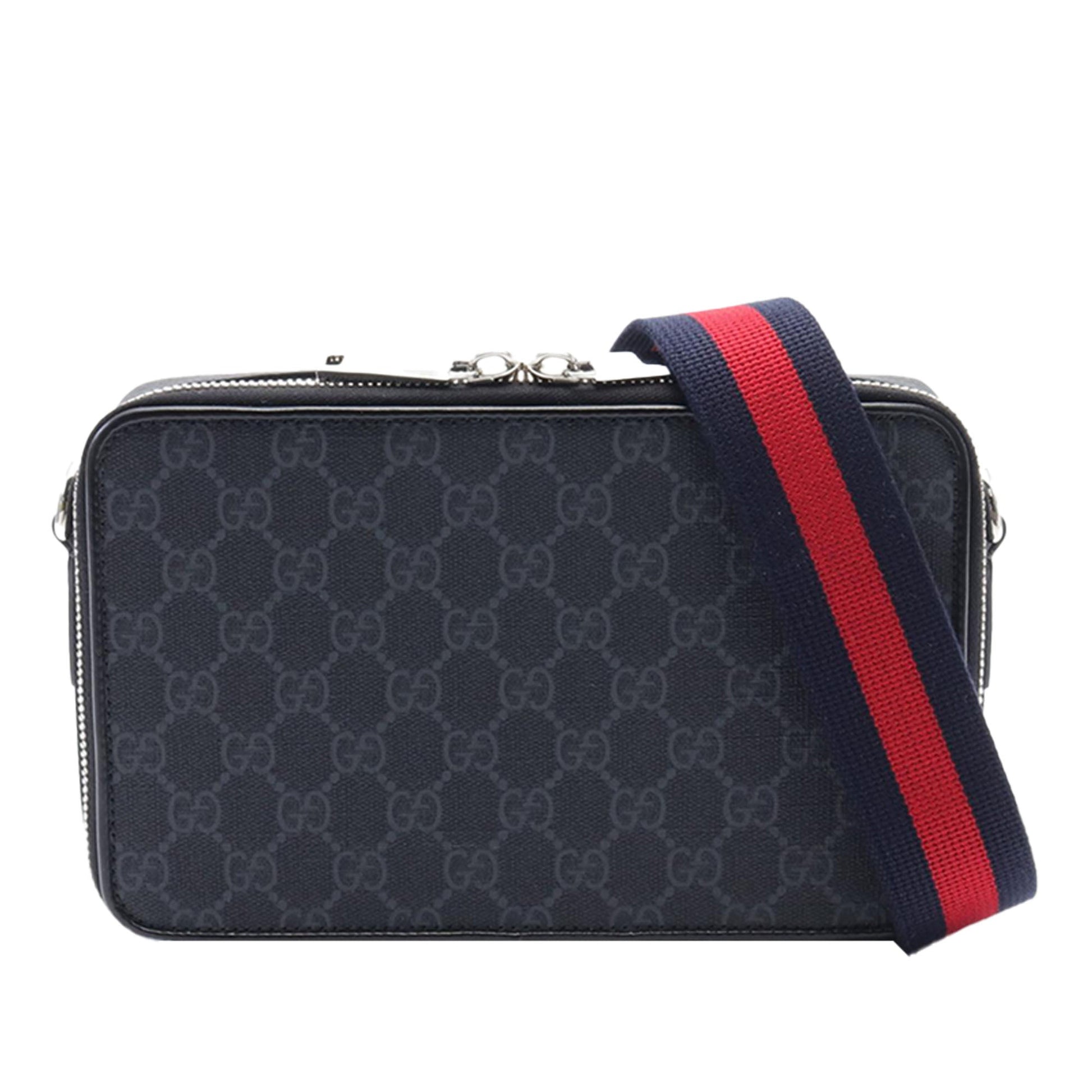 Gucci Small GG Supreme Web Crossbody