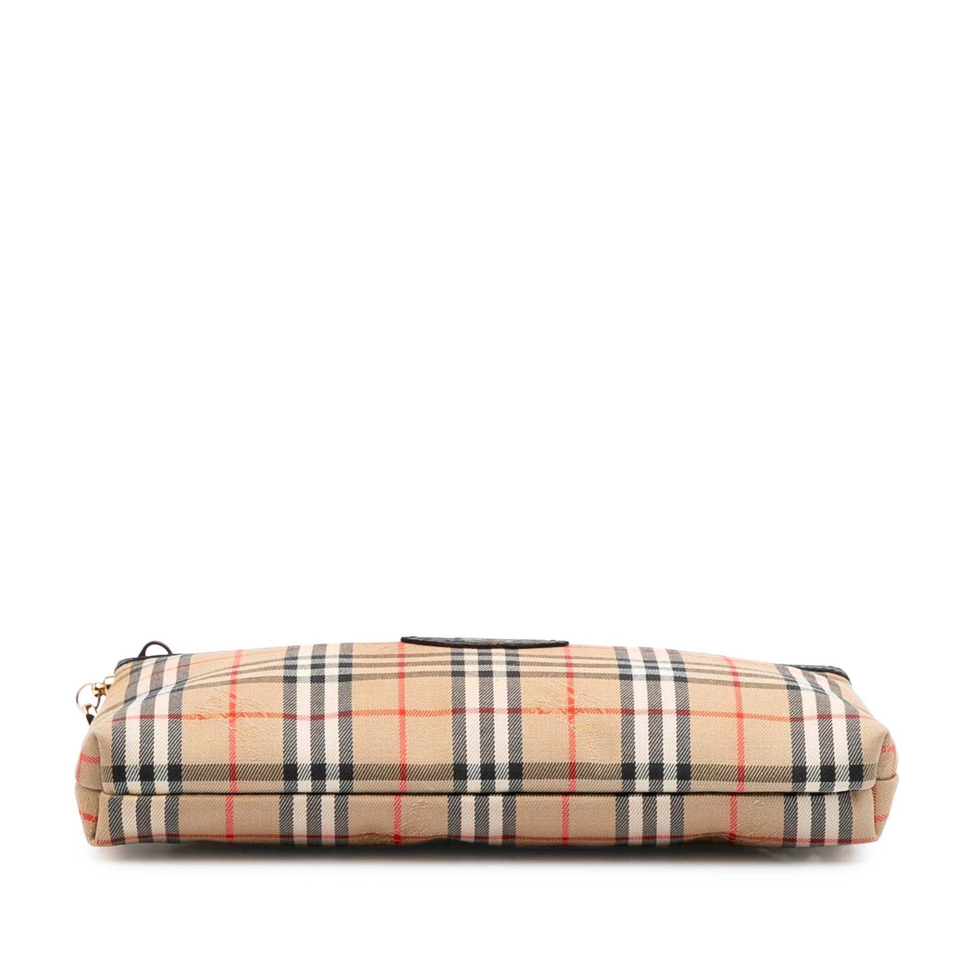 Burberry Haymarket Check Canvas Crossbody