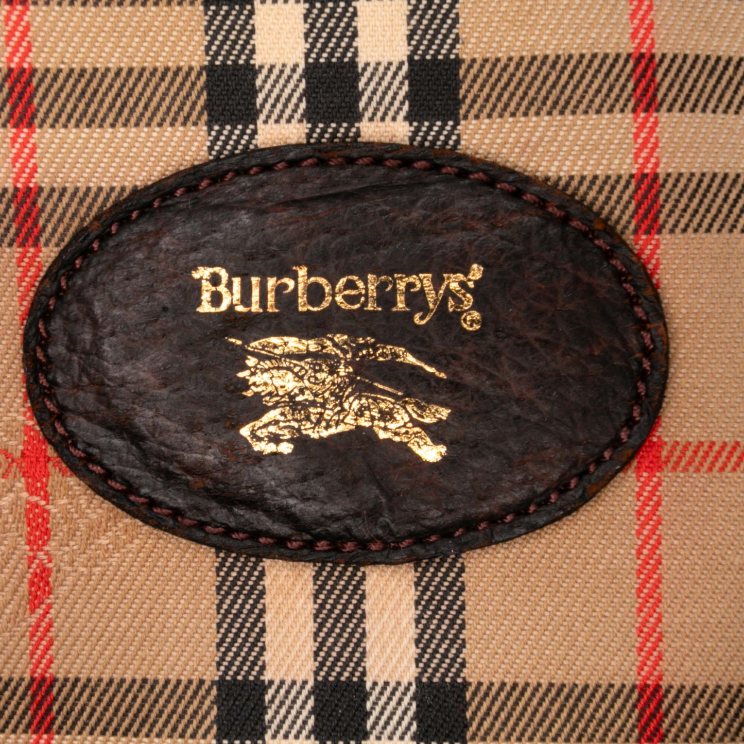 Burberry Haymarket Check Canvas Crossbody