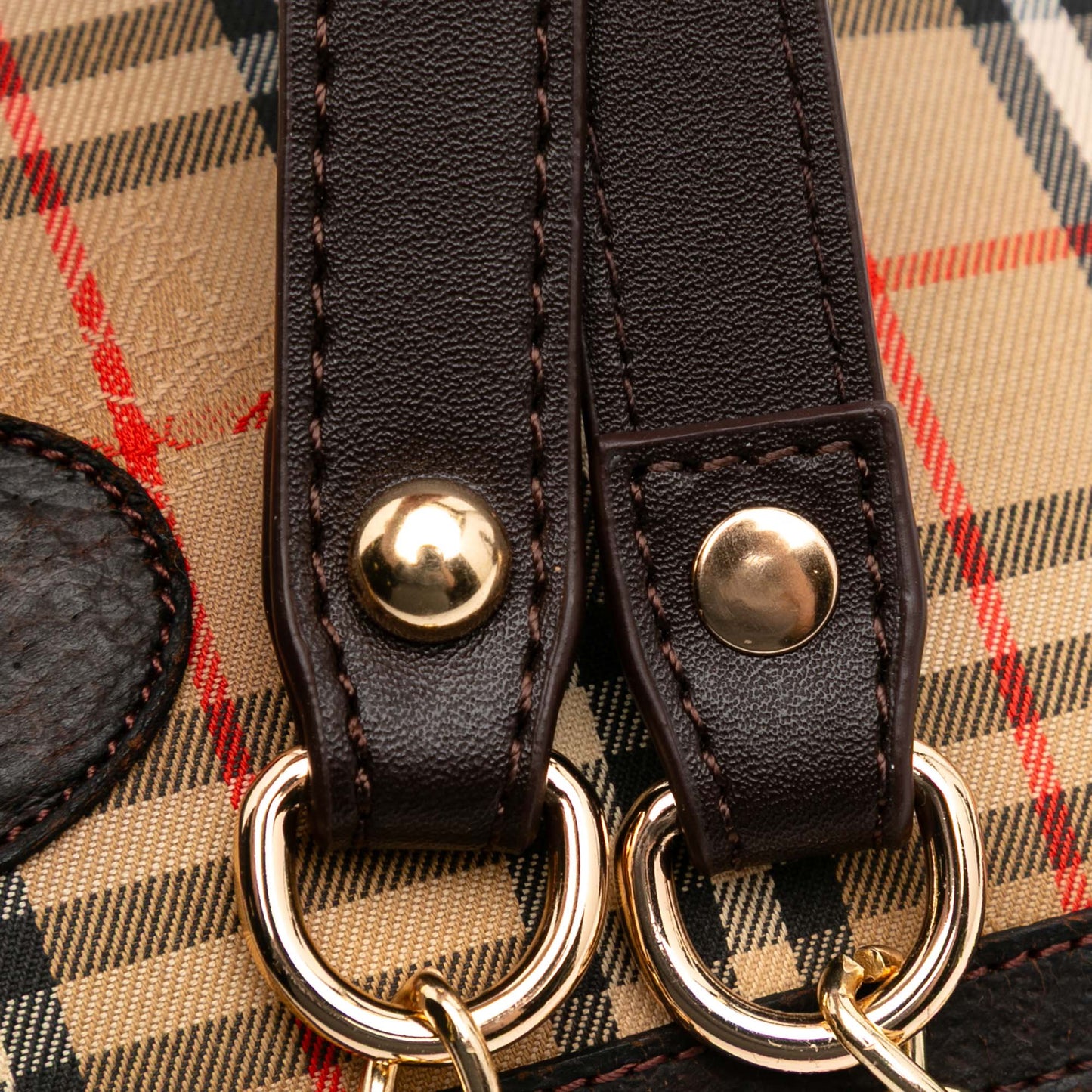 Burberry Haymarket Check Canvas Crossbody
