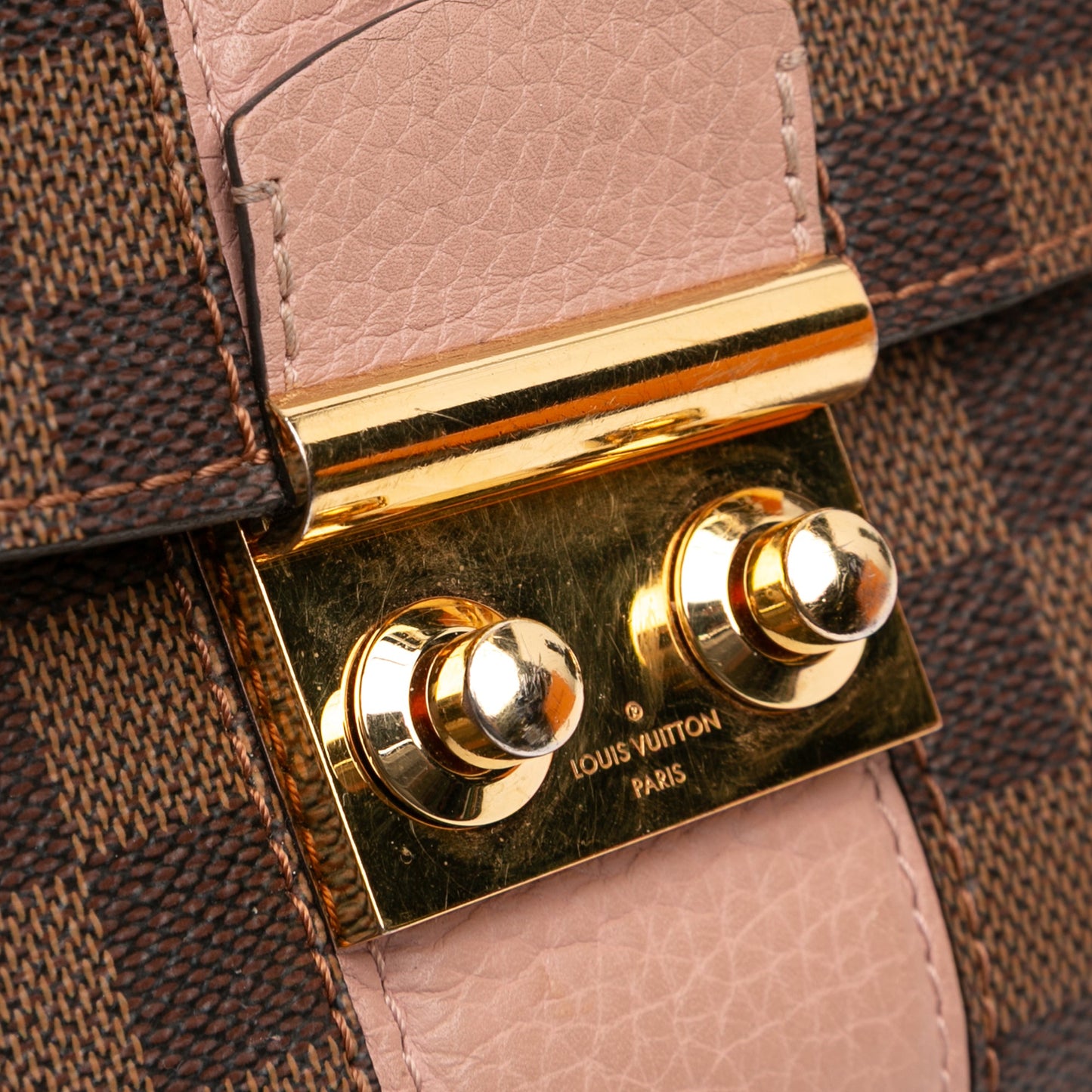Louis Vuitton Damier Ebene Cuir Taurillon Wight