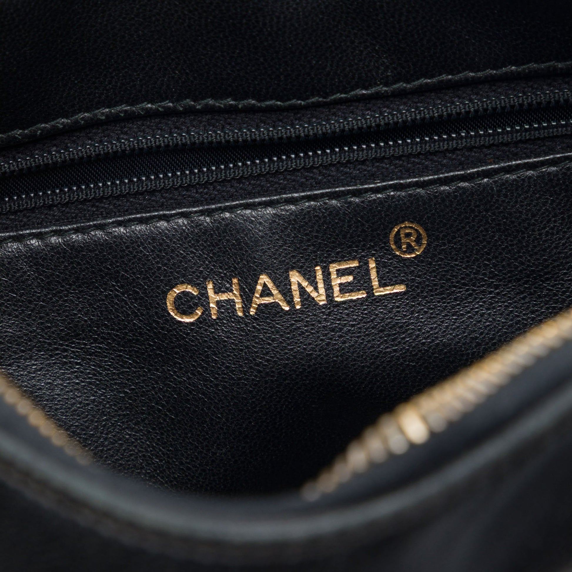 Chanel CC Quilted Lambskin Twisted Strap Crossbody