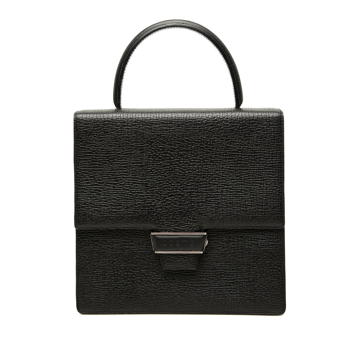 LOEWE Textured Leather Top Handle Bag