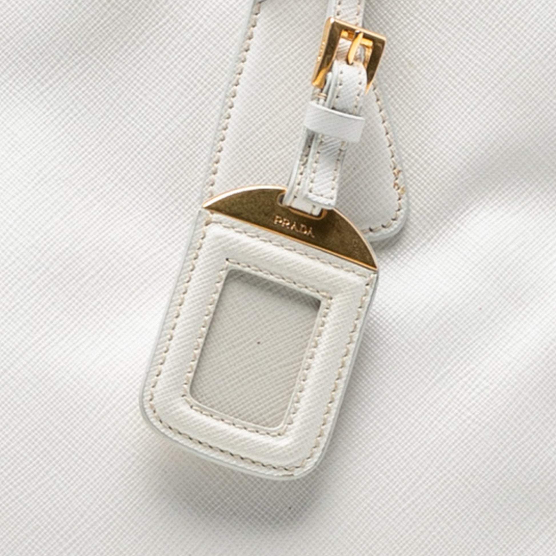 Prada Saffiano Lux Double Zip Tote
