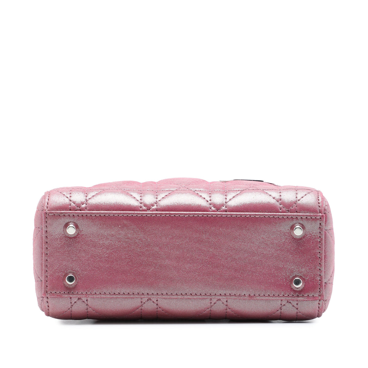 Dior Mini Iridescent Lambskin Cannage Lady Dior