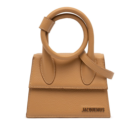 Jacquemus Leather Le Chiquito Noeud