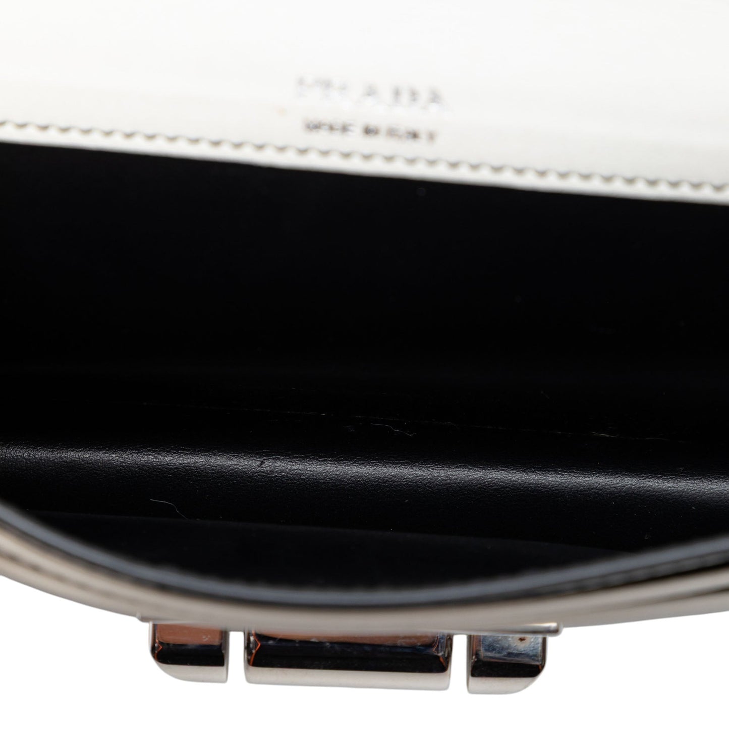 Prada City Calf Sybille Flap Chain Crossbody