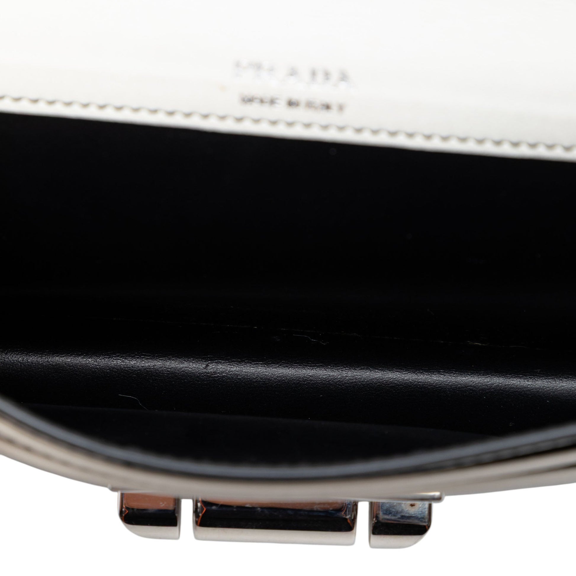 Prada City Calf Sybille Flap Chain Crossbody