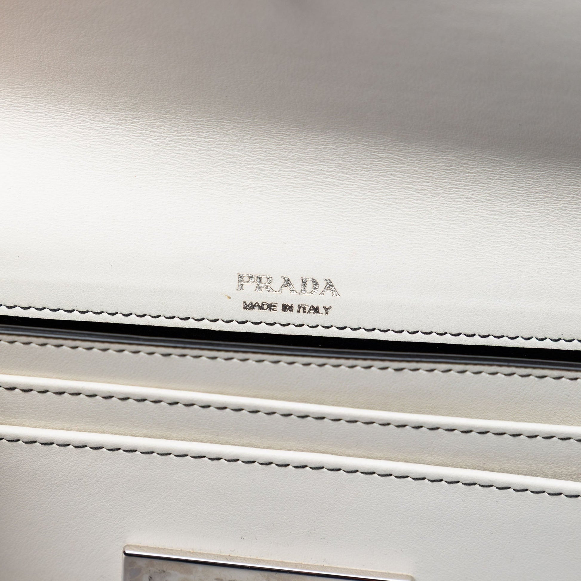 Prada City Calf Sybille Flap Chain Crossbody