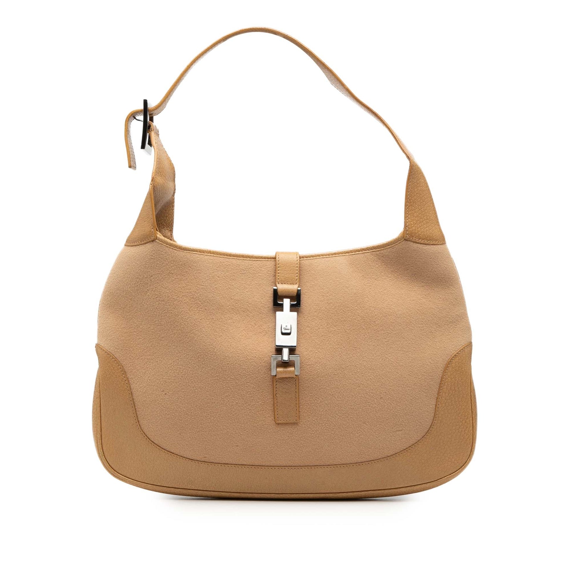 Gucci Suede Jackie Shoulder Bag