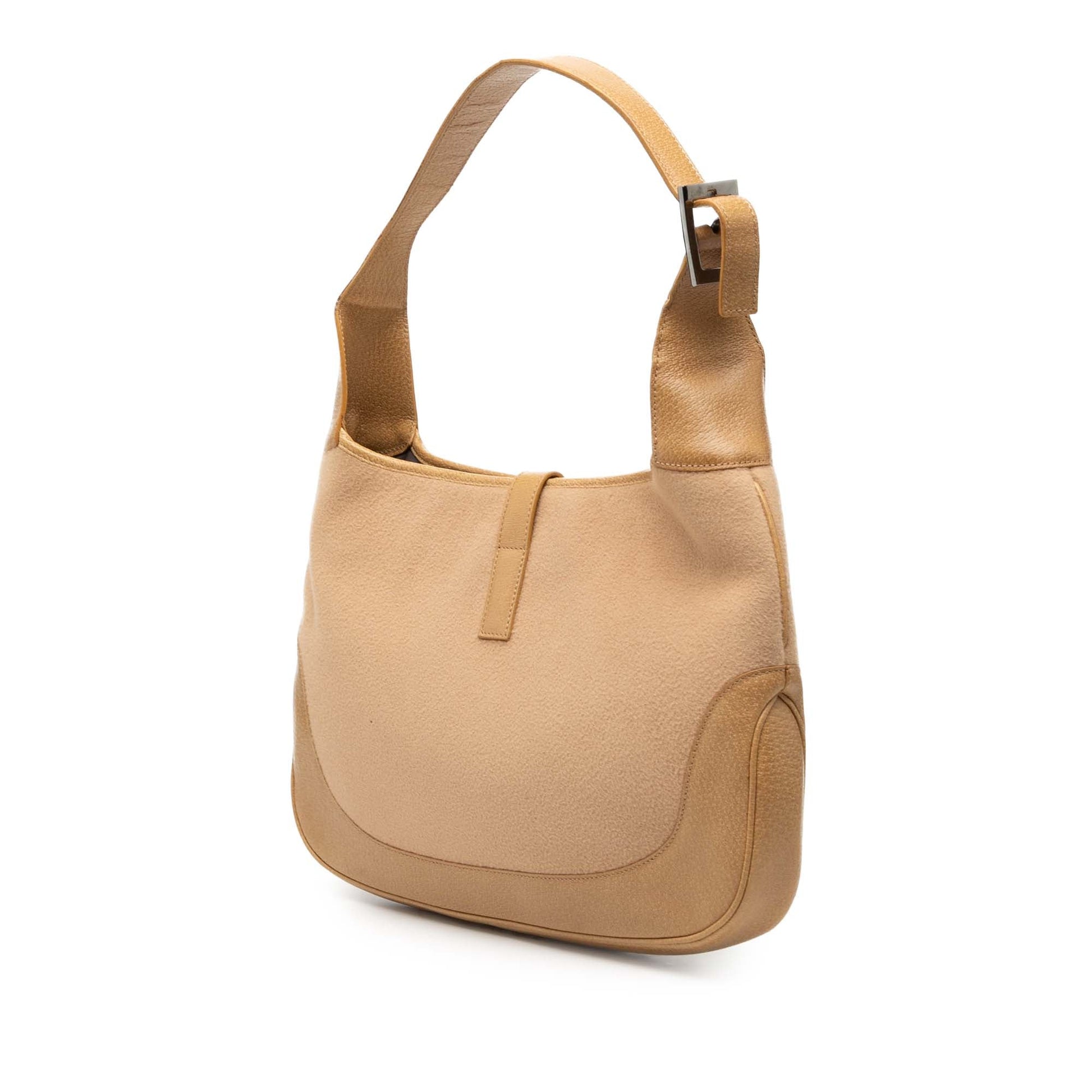 Gucci Suede Jackie Shoulder Bag