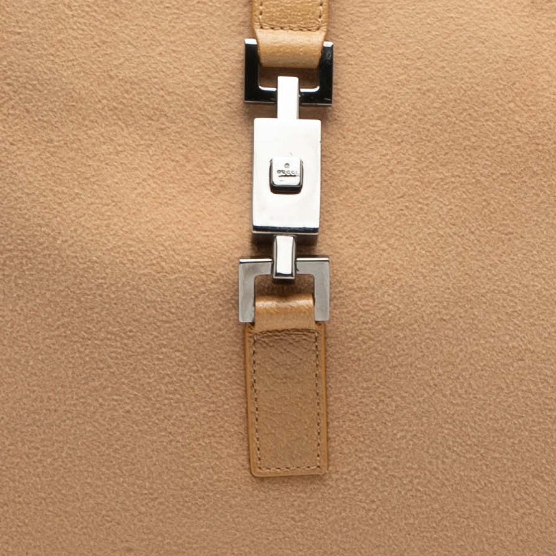 Gucci Suede Jackie Shoulder Bag