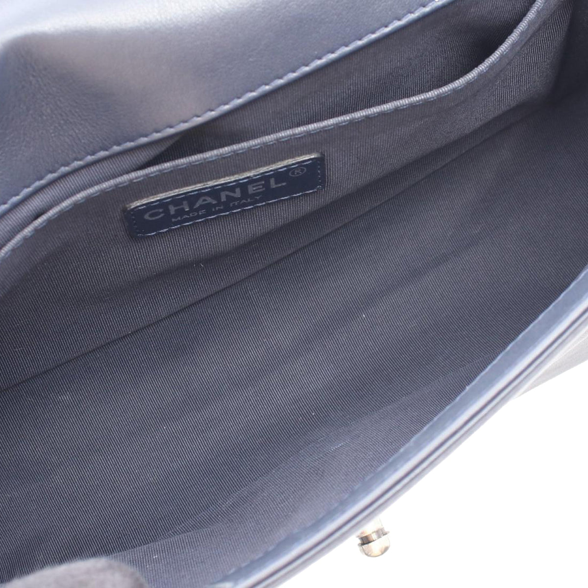 Chanel Old Medium Quilted Lambskin Boy Flap