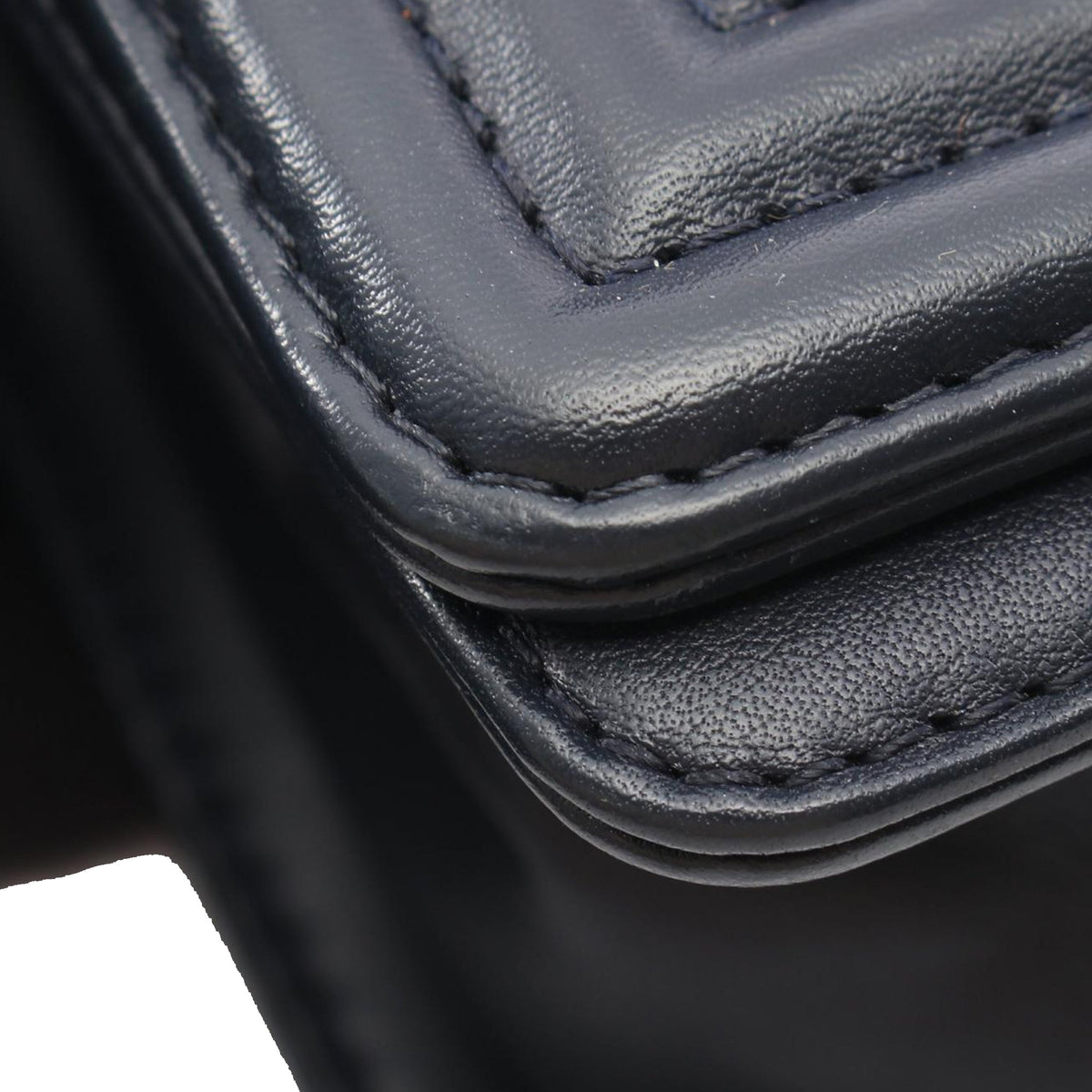 Chanel Old Medium Quilted Lambskin Boy Flap