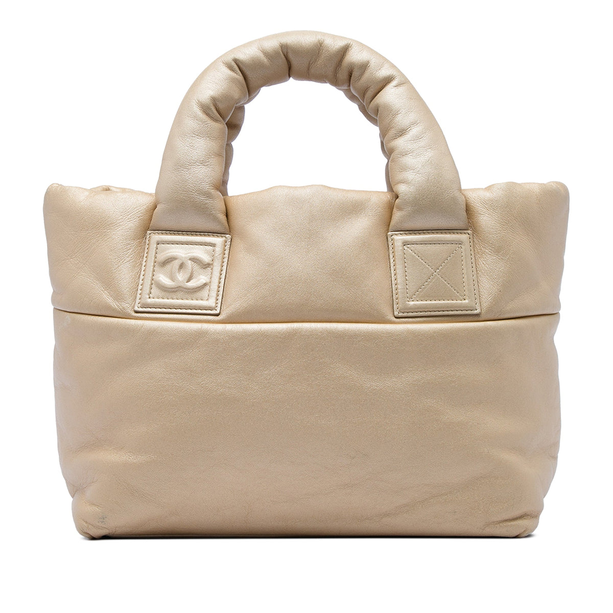Chanel Small Lambskin Coco Cocoon Reversible Tote