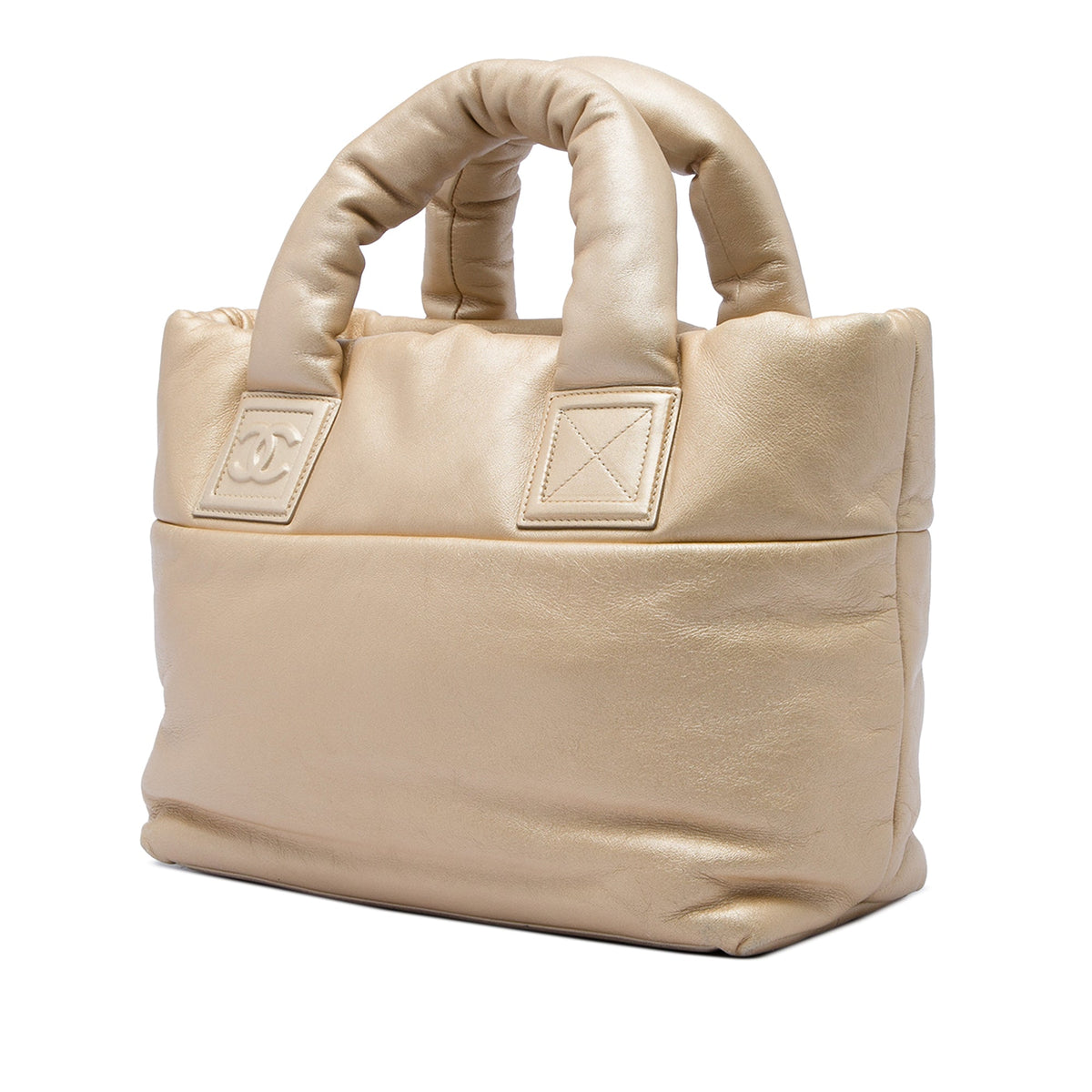 Chanel Small Lambskin Coco Cocoon Reversible Tote
