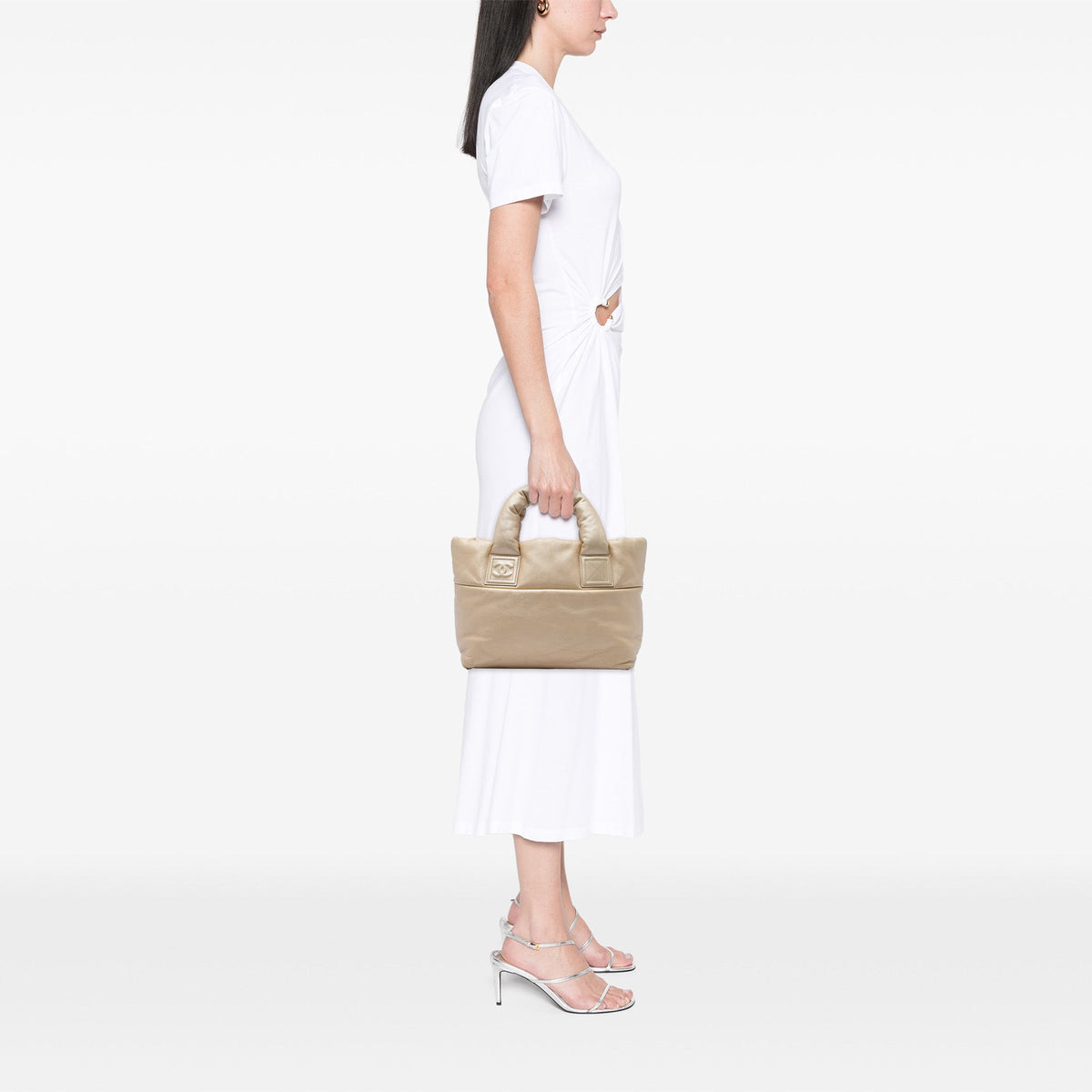 Chanel Small Lambskin Coco Cocoon Reversible Tote