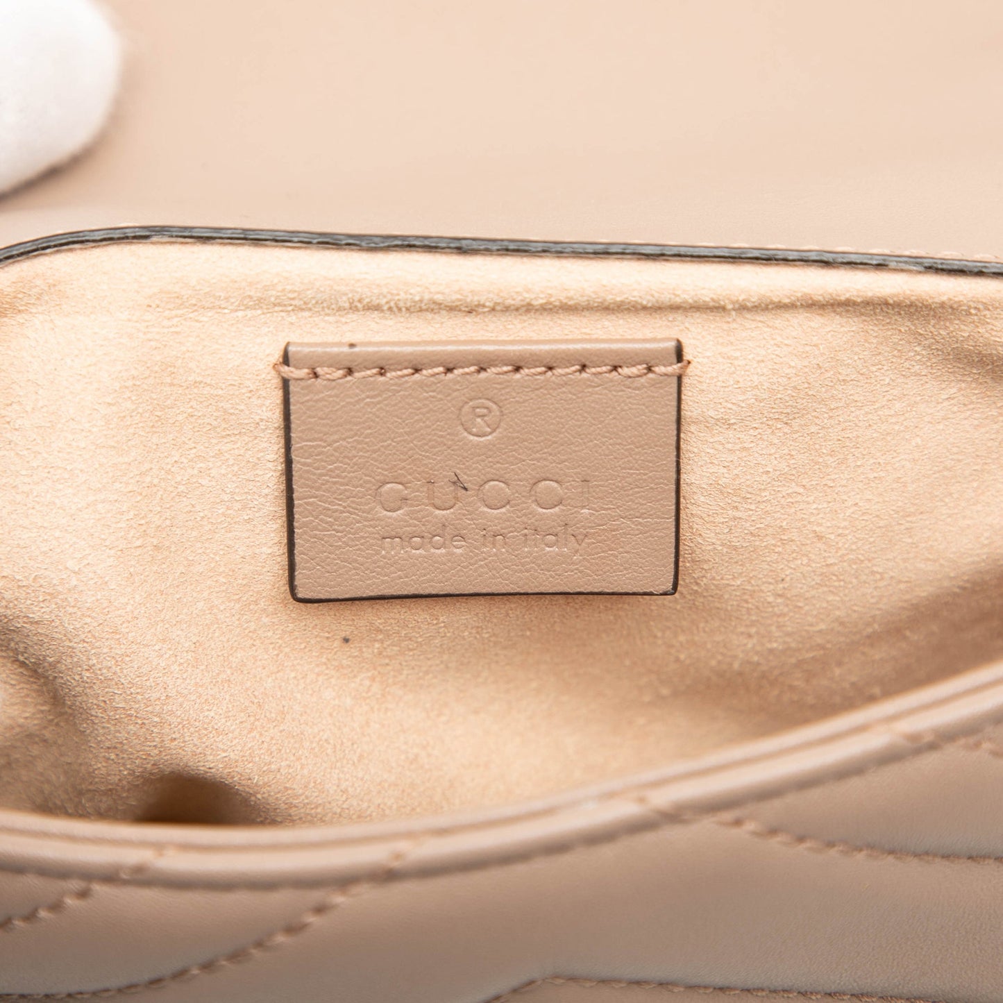 Gucci Mini GG Marmont Matelasse Leather Flap Crossbody