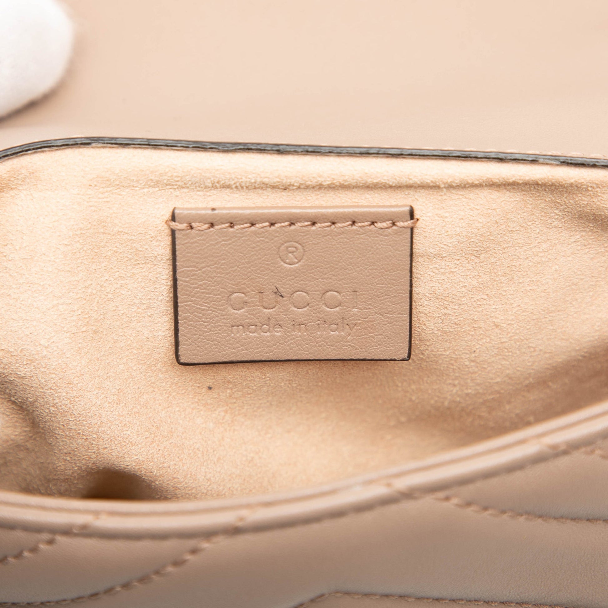 Gucci Mini GG Marmont Matelasse Leather Flap Crossbody