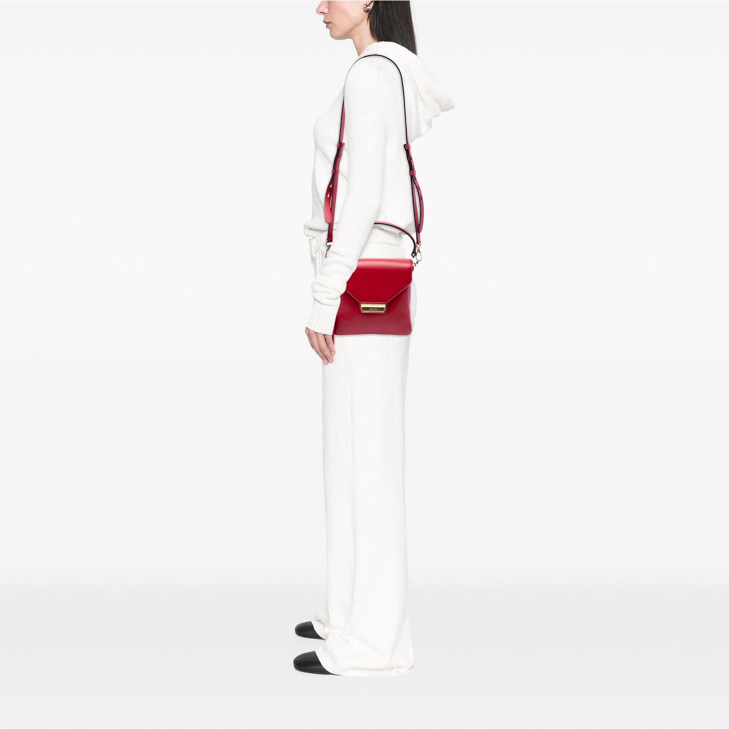 Prada Ingrid Top Handle Flap Bag