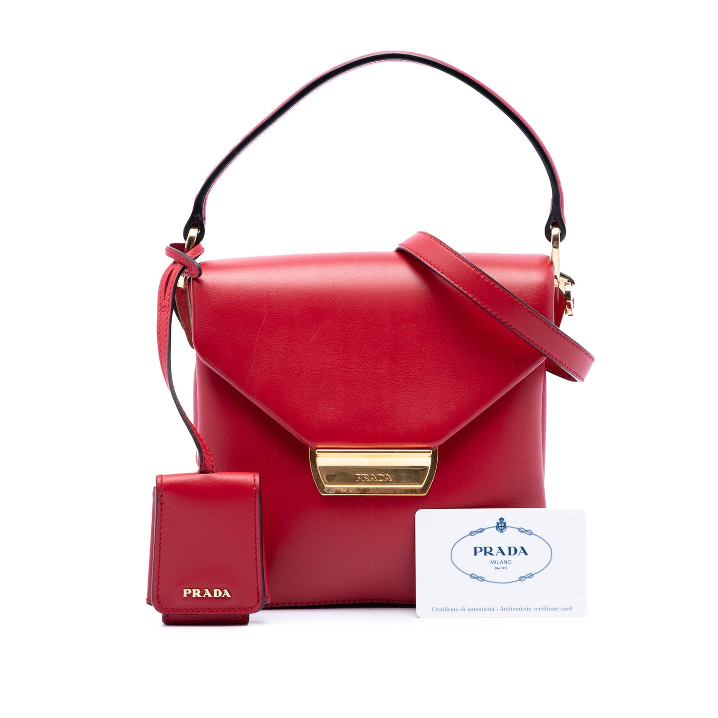 Prada Ingrid Top Handle Flap Bag