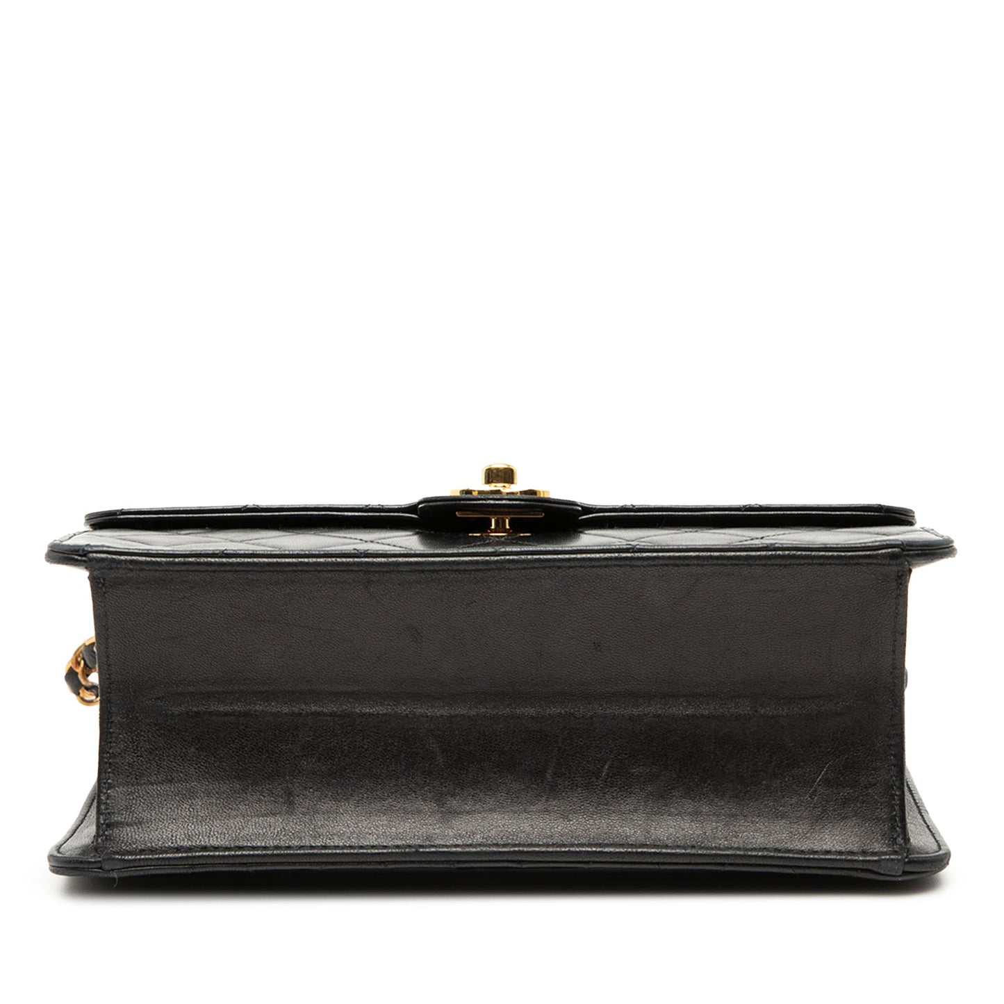 Small CC Quilted Lambskin Single Flap