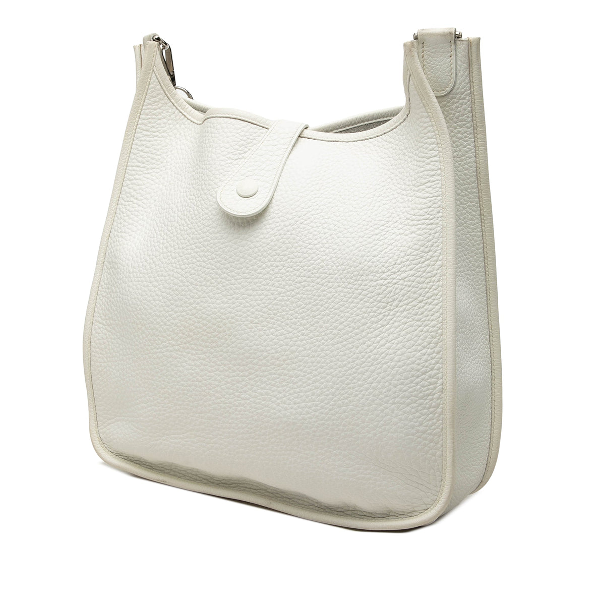 Hermès Clemence Evelyne I GM — White