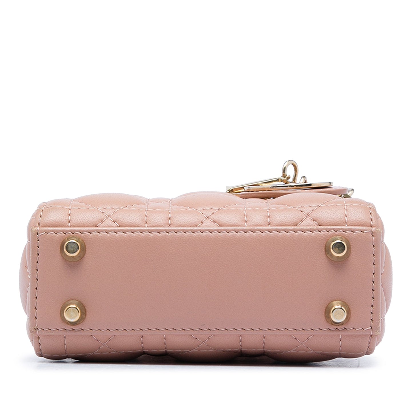 Dior Micro Lambskin Cannage Lady Dior