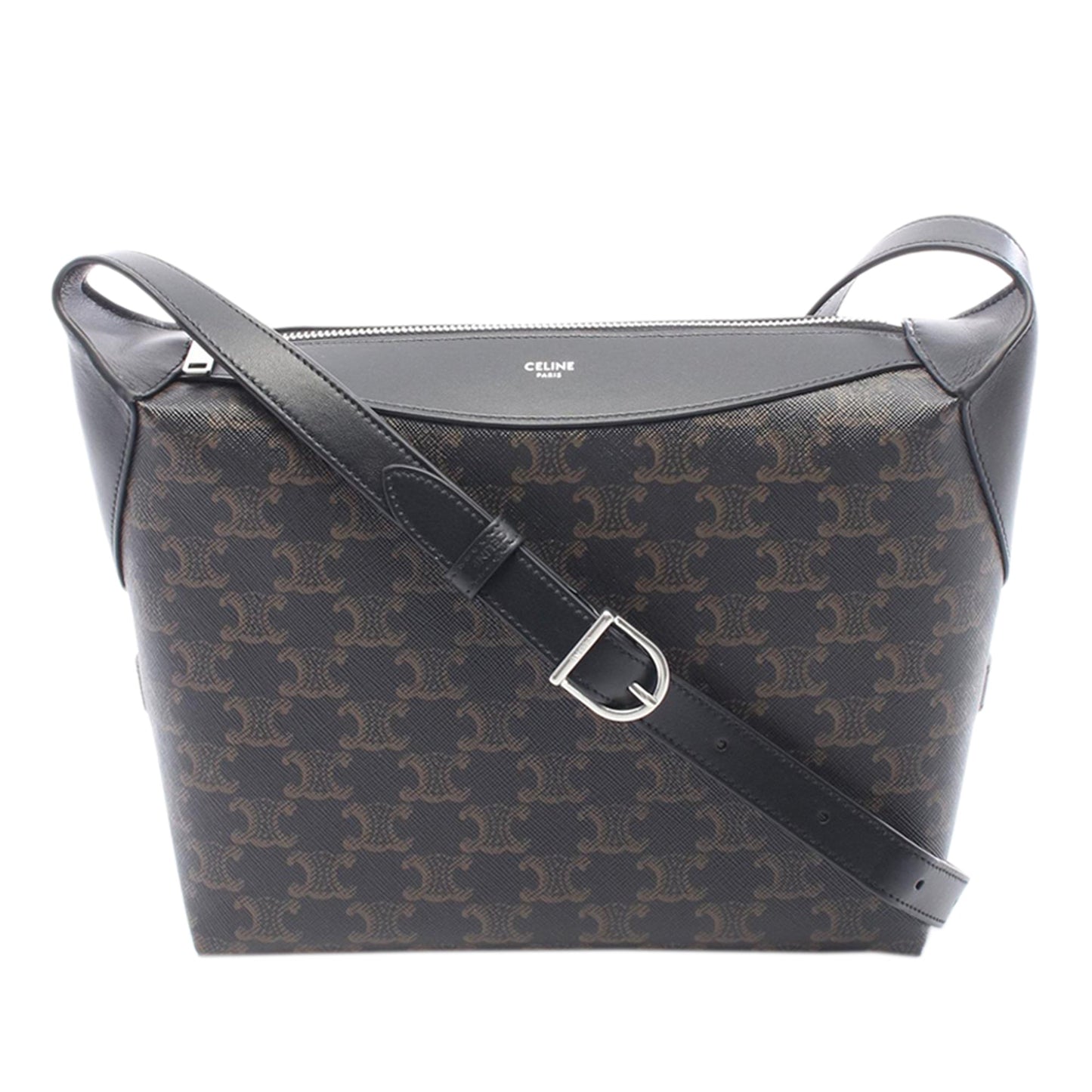 Celine Triomphe Coated Canvas Harry Crossbody