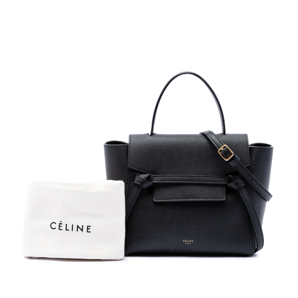 Celine Nano Grained Calfskin Belt Bag