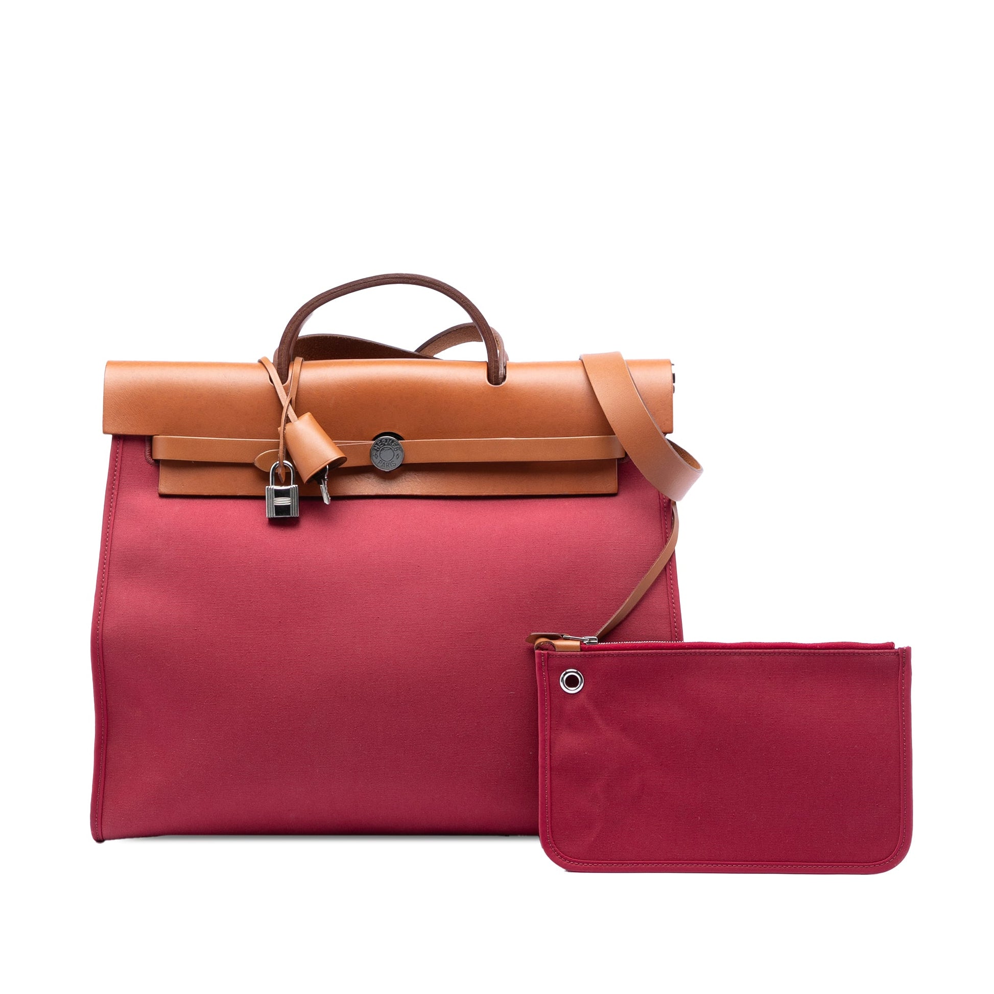 Hermès Toile Herbag Zip 39