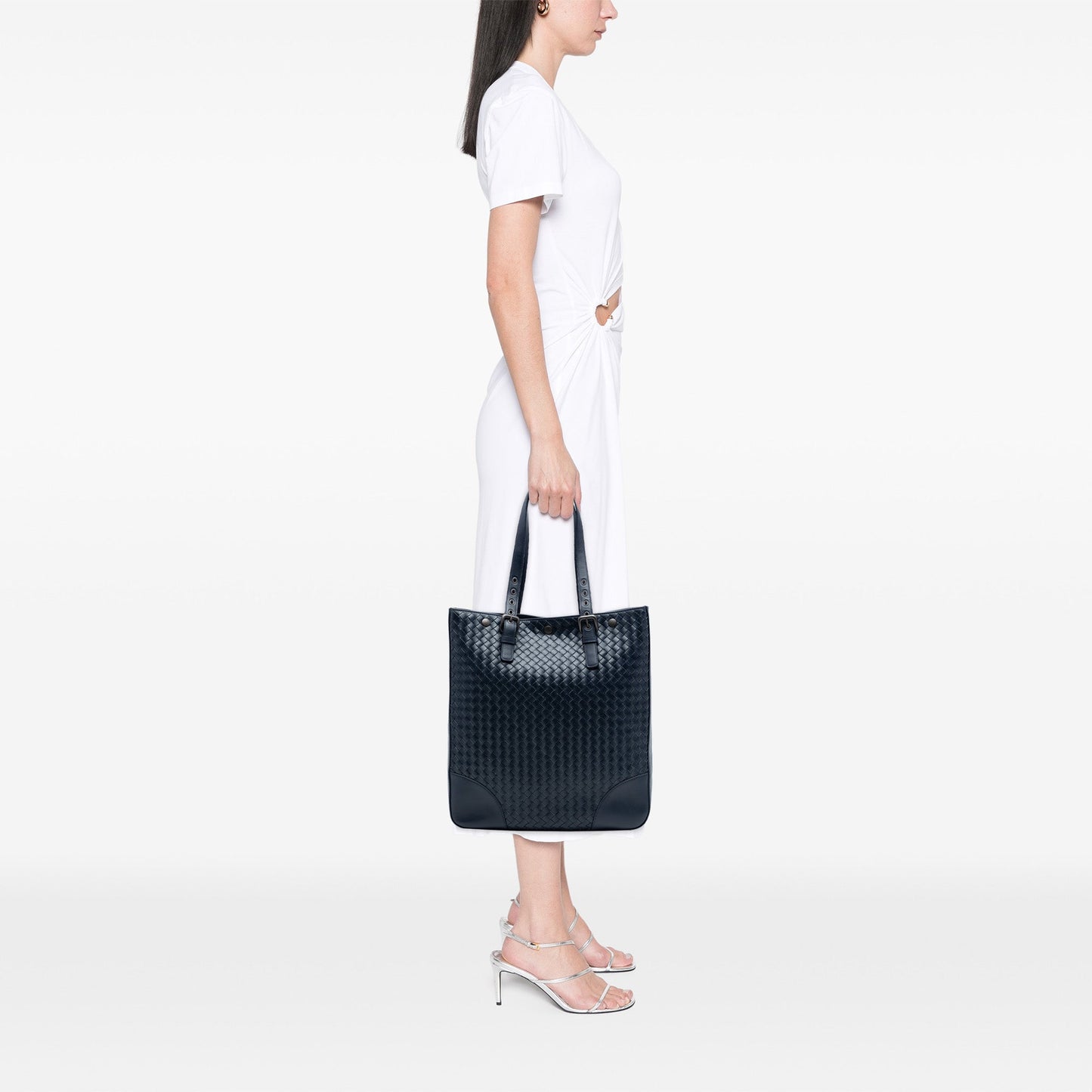 Bottega Veneta Nappa Intrecciato Belt Strap Tote