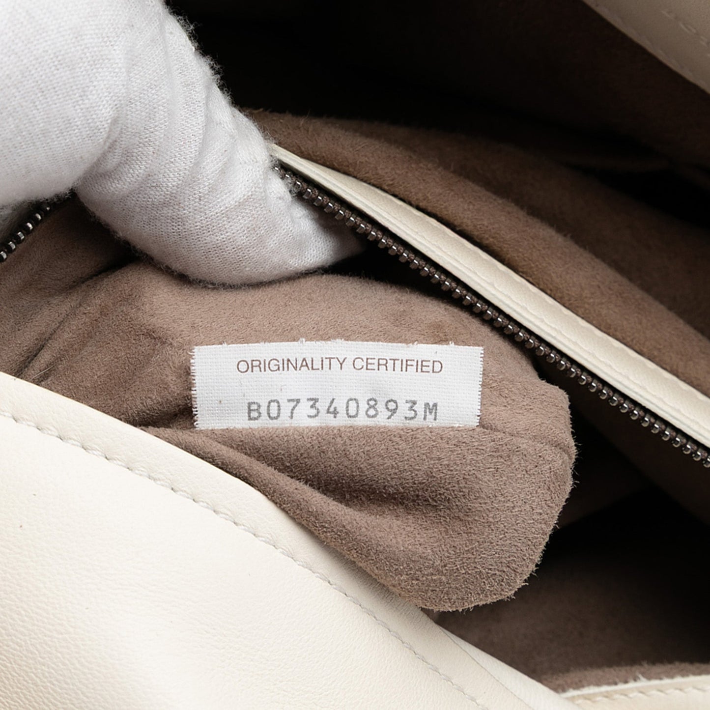 Bottega Veneta Intrecciato Trimmed Lambskin Grommet Top Handle Bag