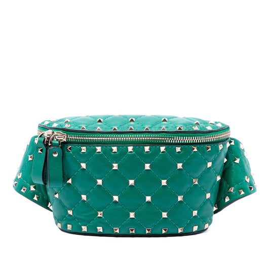 Valentino Nappa Rockstud Spike Belt Bag