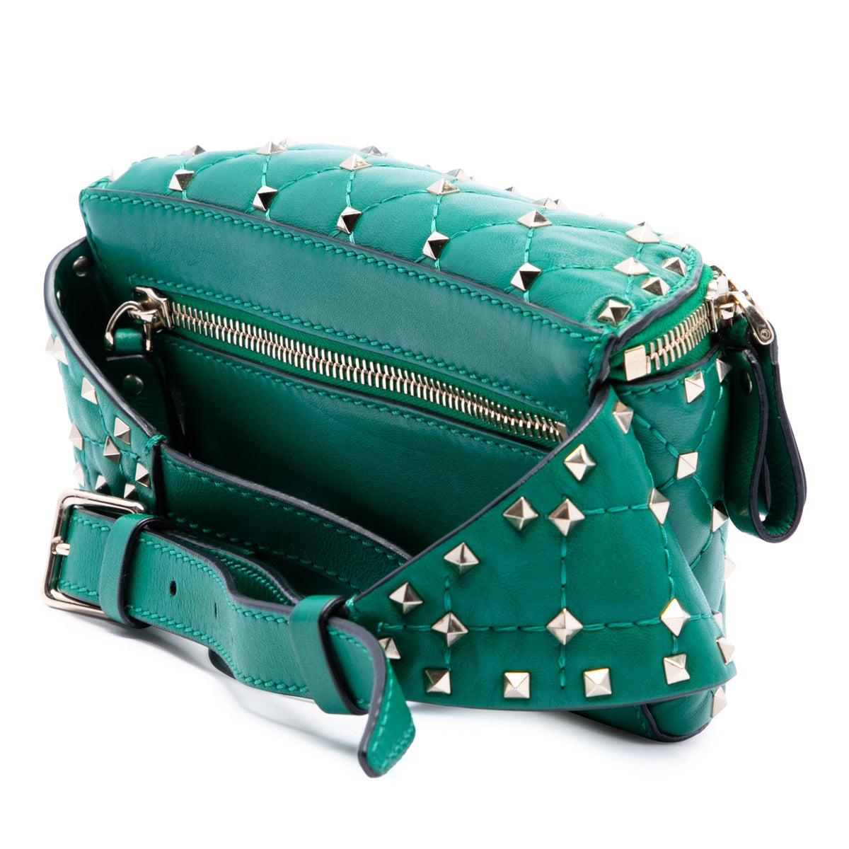 Valentino Nappa Rockstud Spike Belt Bag