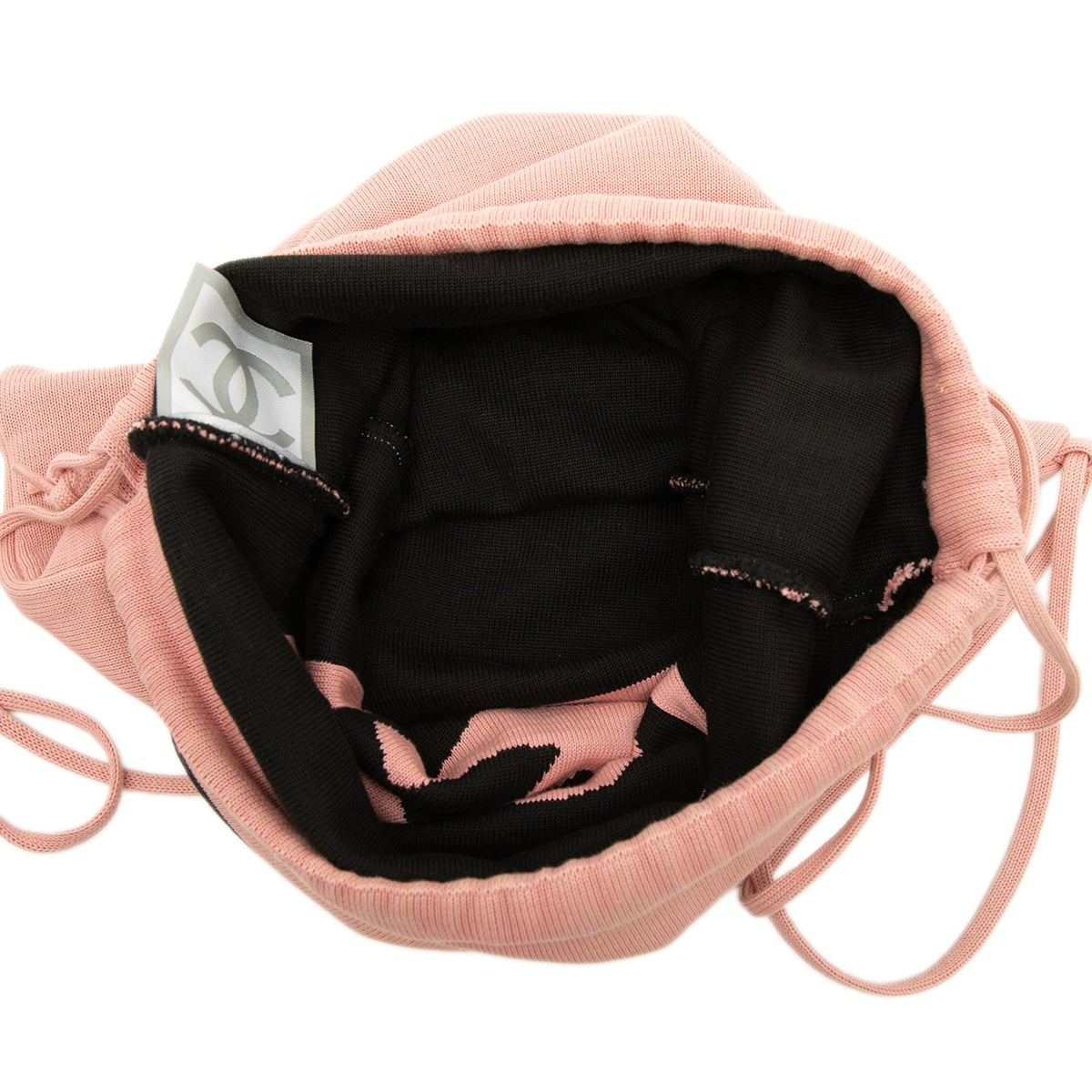 Chanel CC Sport Line Jersey Drawstring Backpack