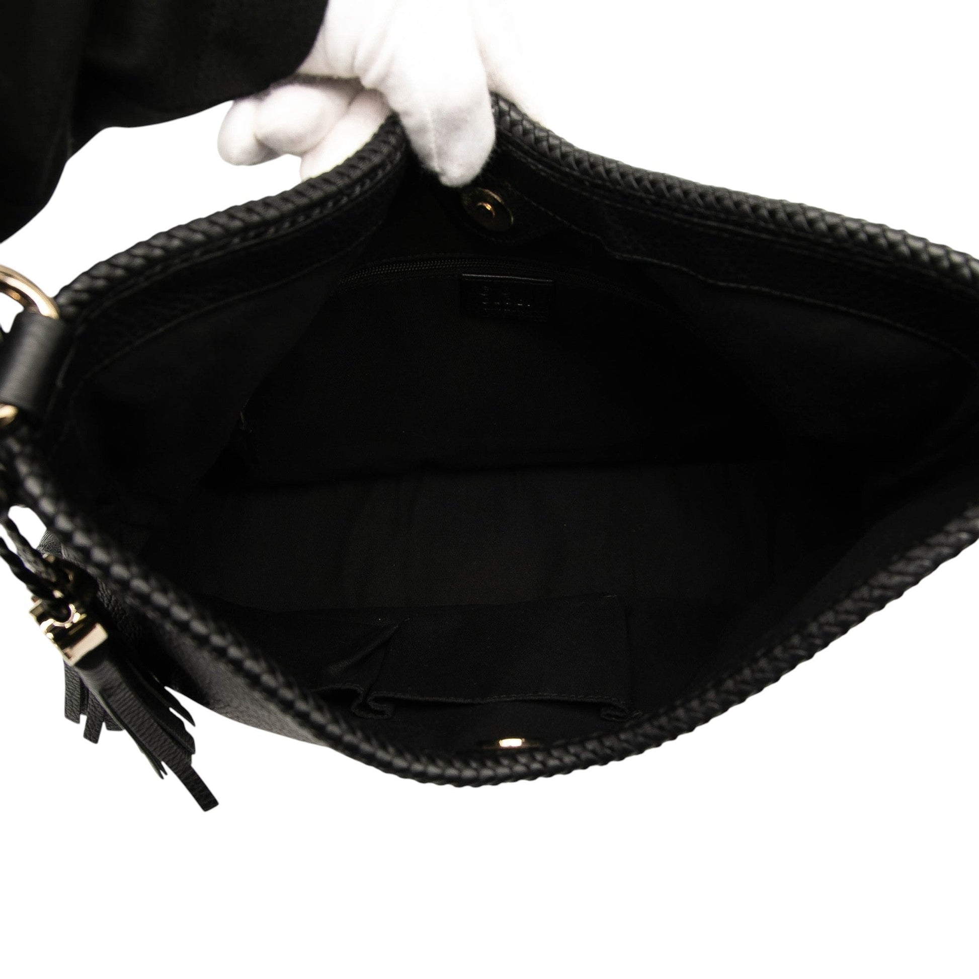 Gucci Medium Leather Marrakech Shoulder Bag
