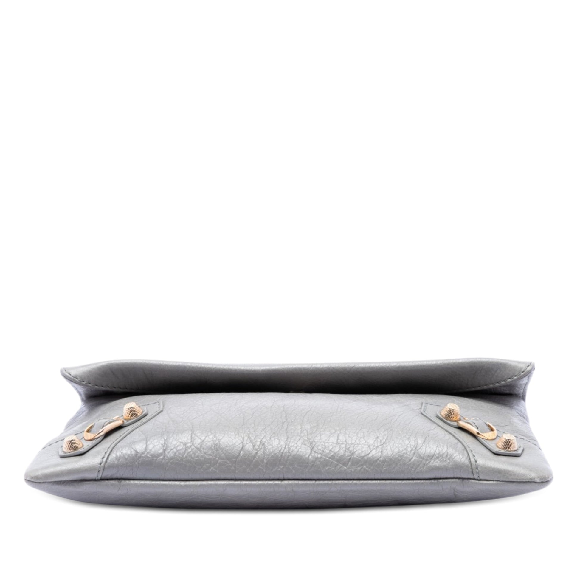 Balenciaga Lambskin Motocross Giant 12 Envelope Clutch