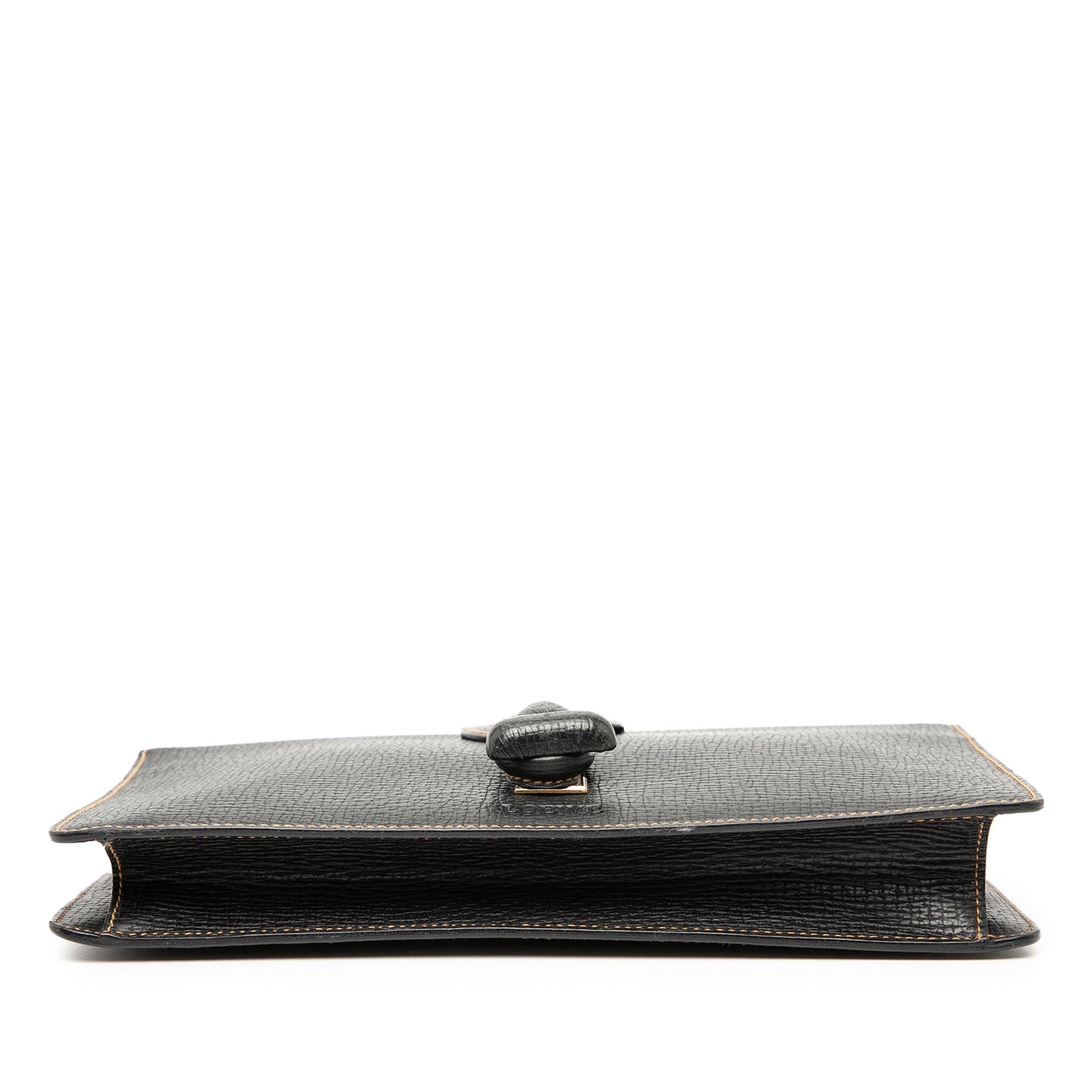 LOEWE Leather Toggle Clutch