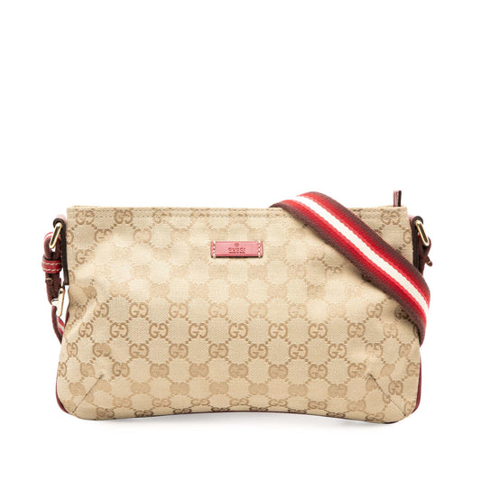 Gucci GG Canvas Web Crossbody