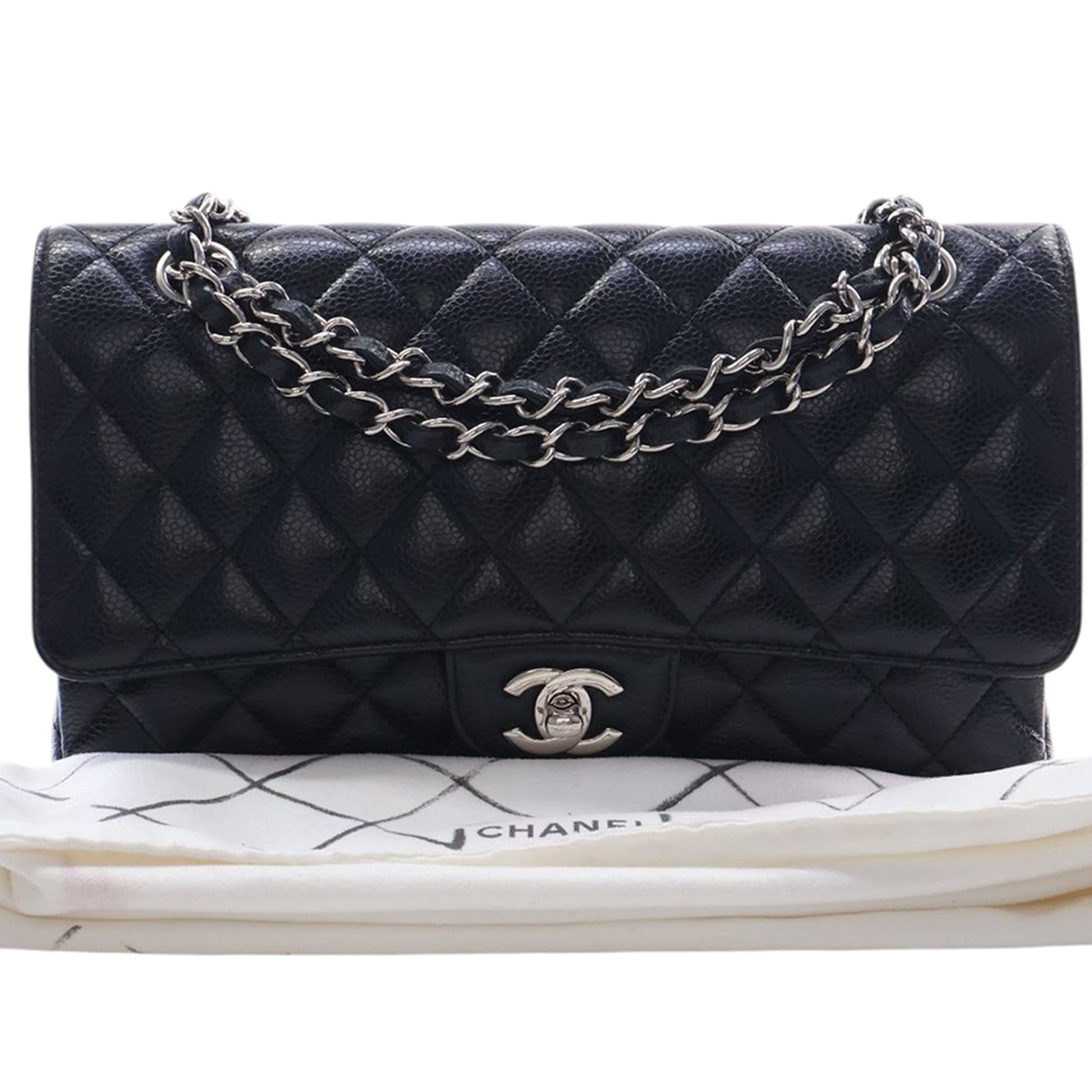 Chanel Medium Classic Caviar Double Flap