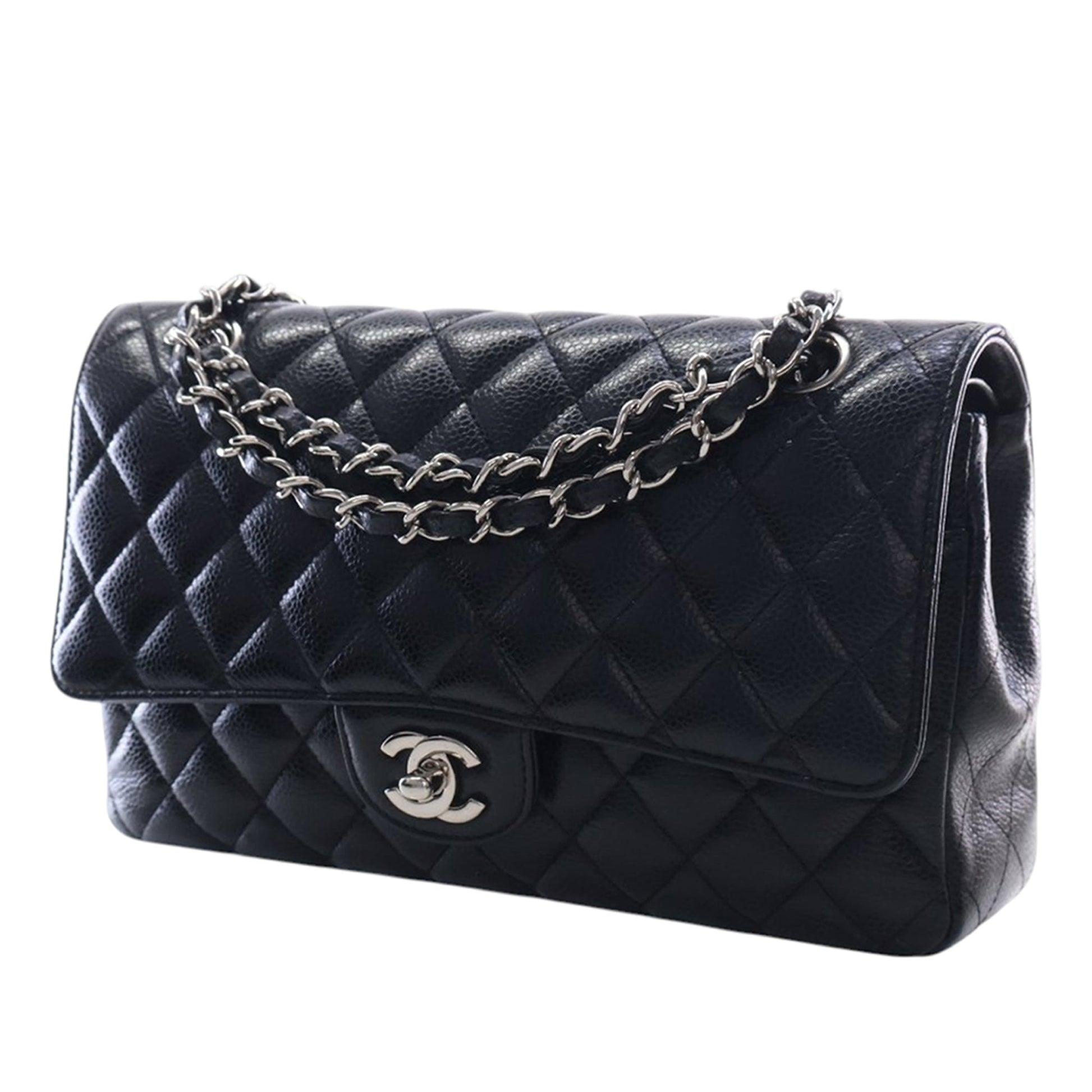Chanel Medium Classic Caviar Double Flap