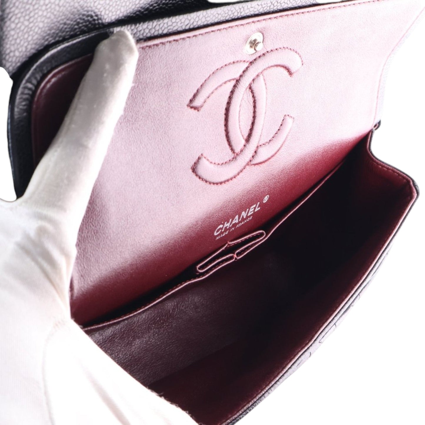 Chanel Medium Classic Caviar Double Flap