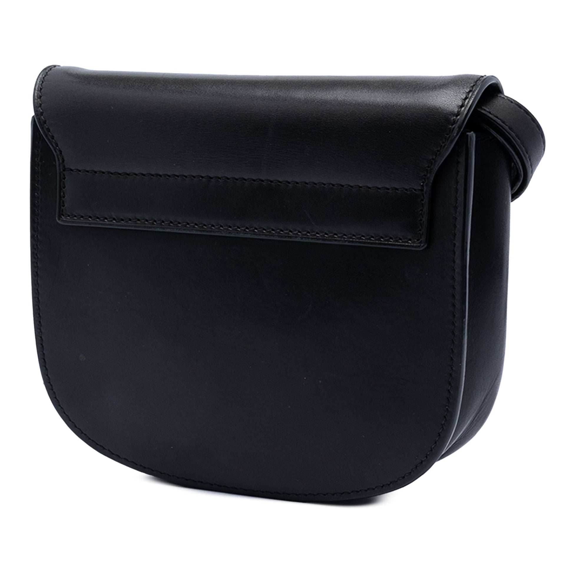 Saint Laurent Small Leather Monogram Kaia Crossbody